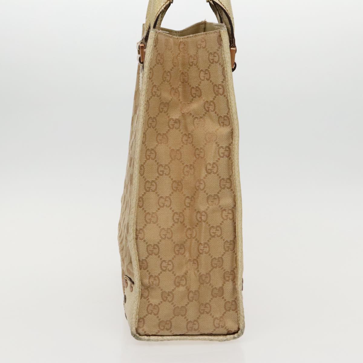 Gucci Beige Canvas Tote Bag ()