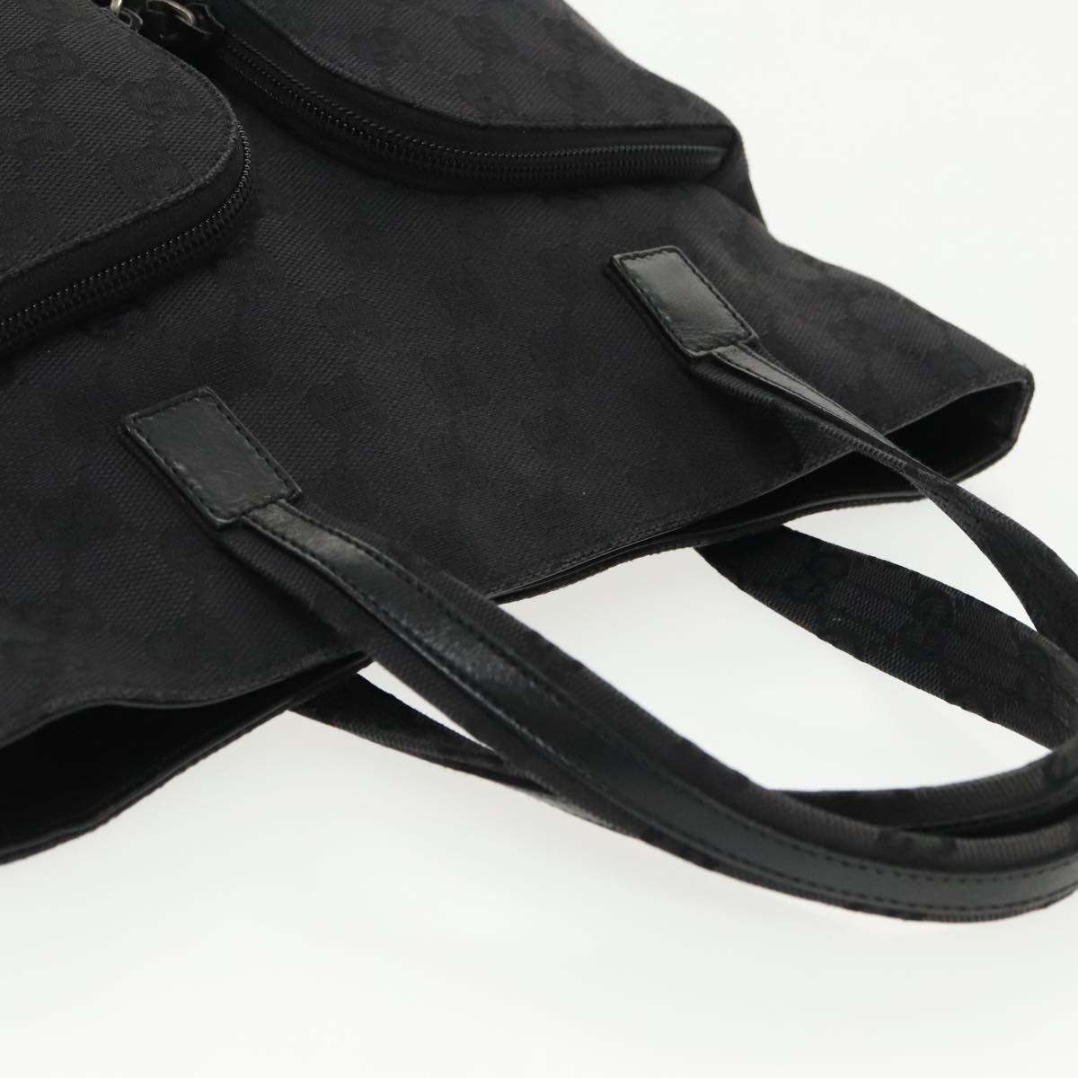 Gucci Black Canvas Handbag ()