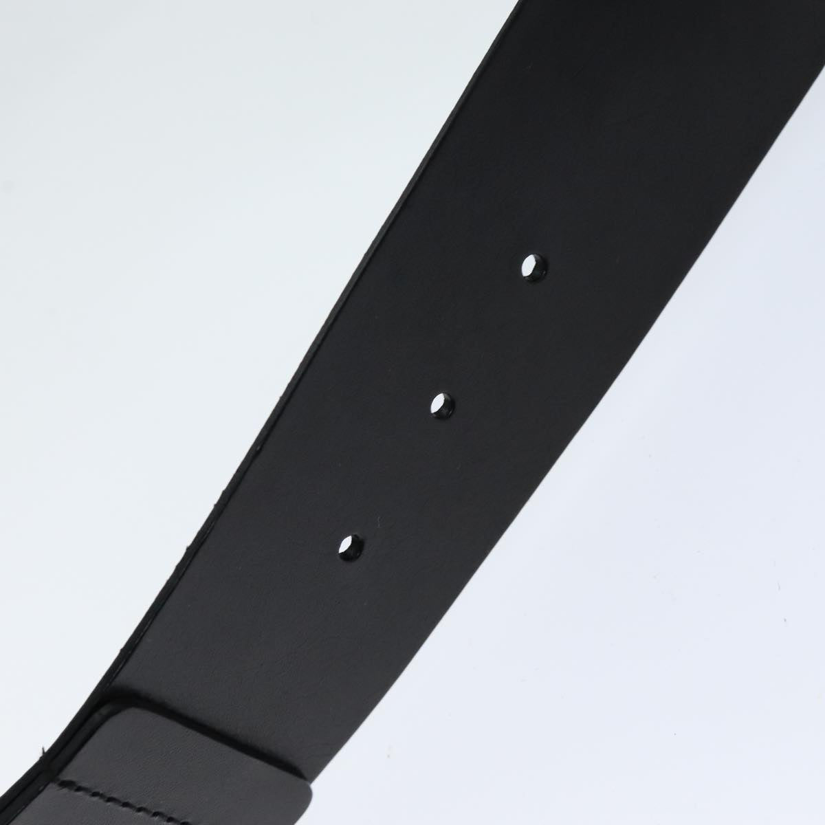 Gucci Black Leather Belt  ()