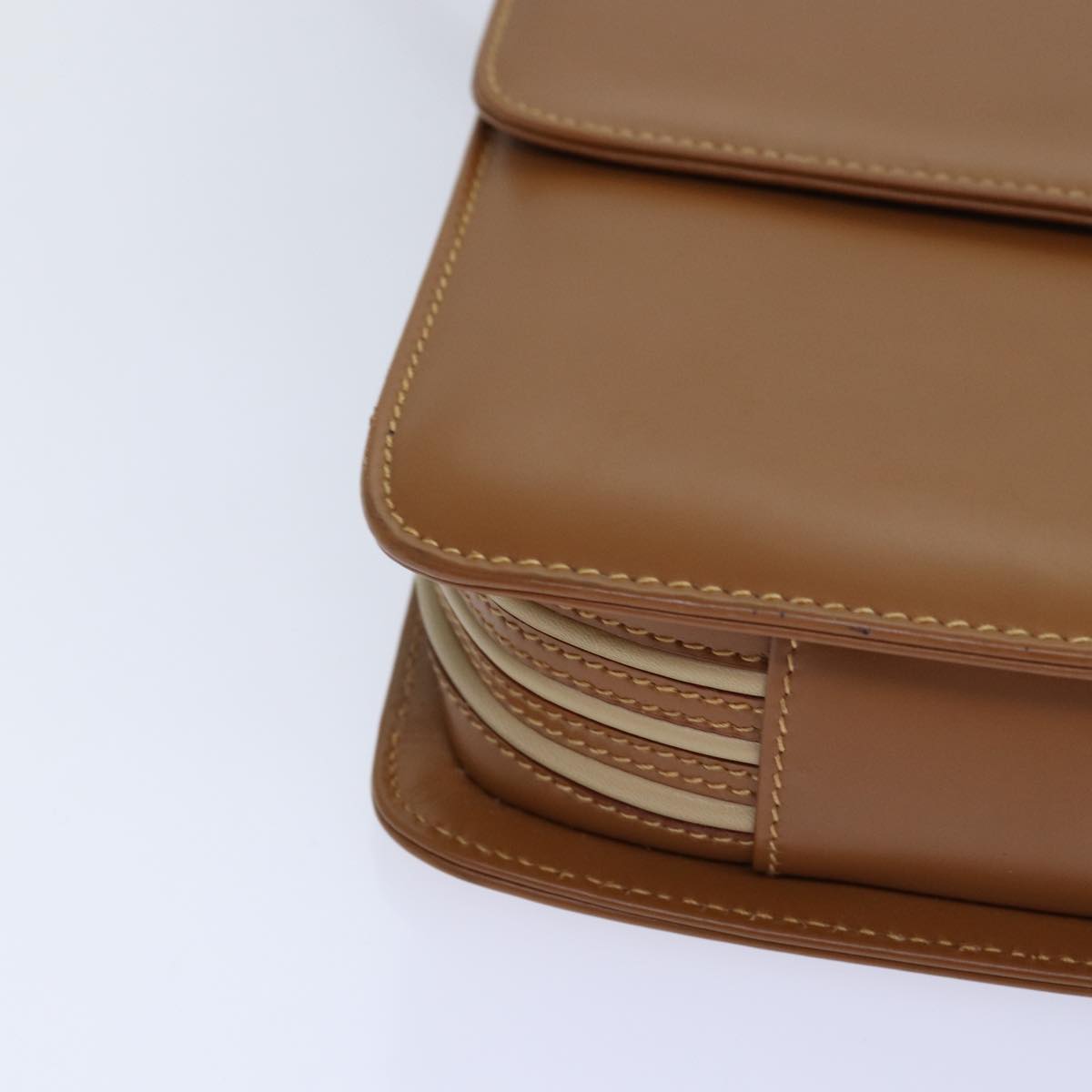 Gucci Brown Leather Shoulder Bag ()