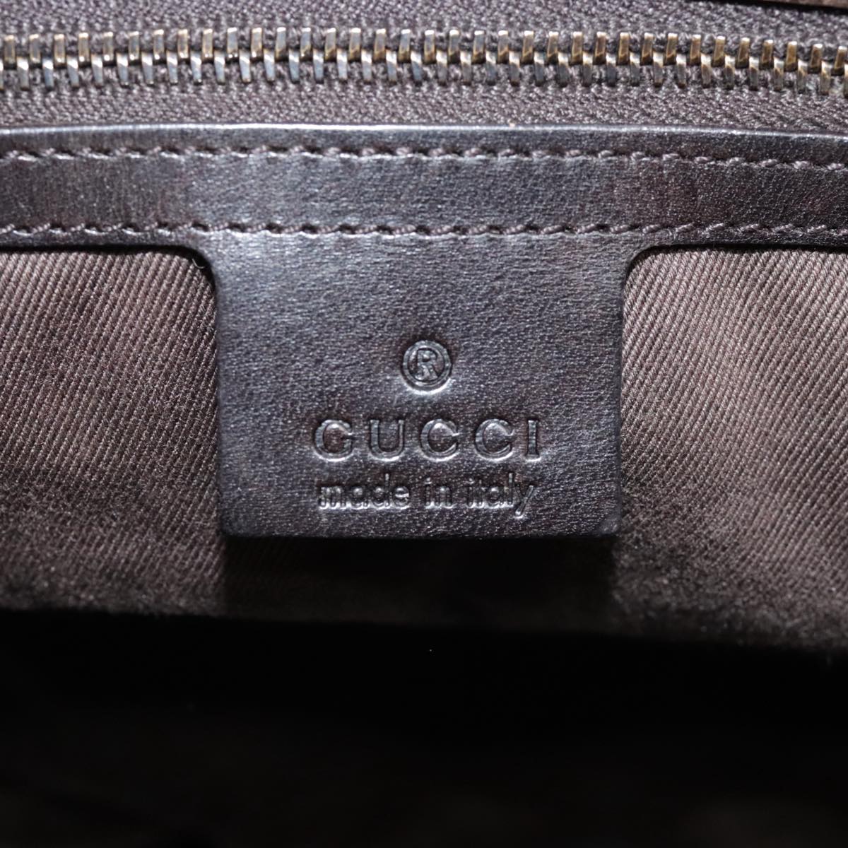 Gucci Brown Canvas Shoulder Bag ()