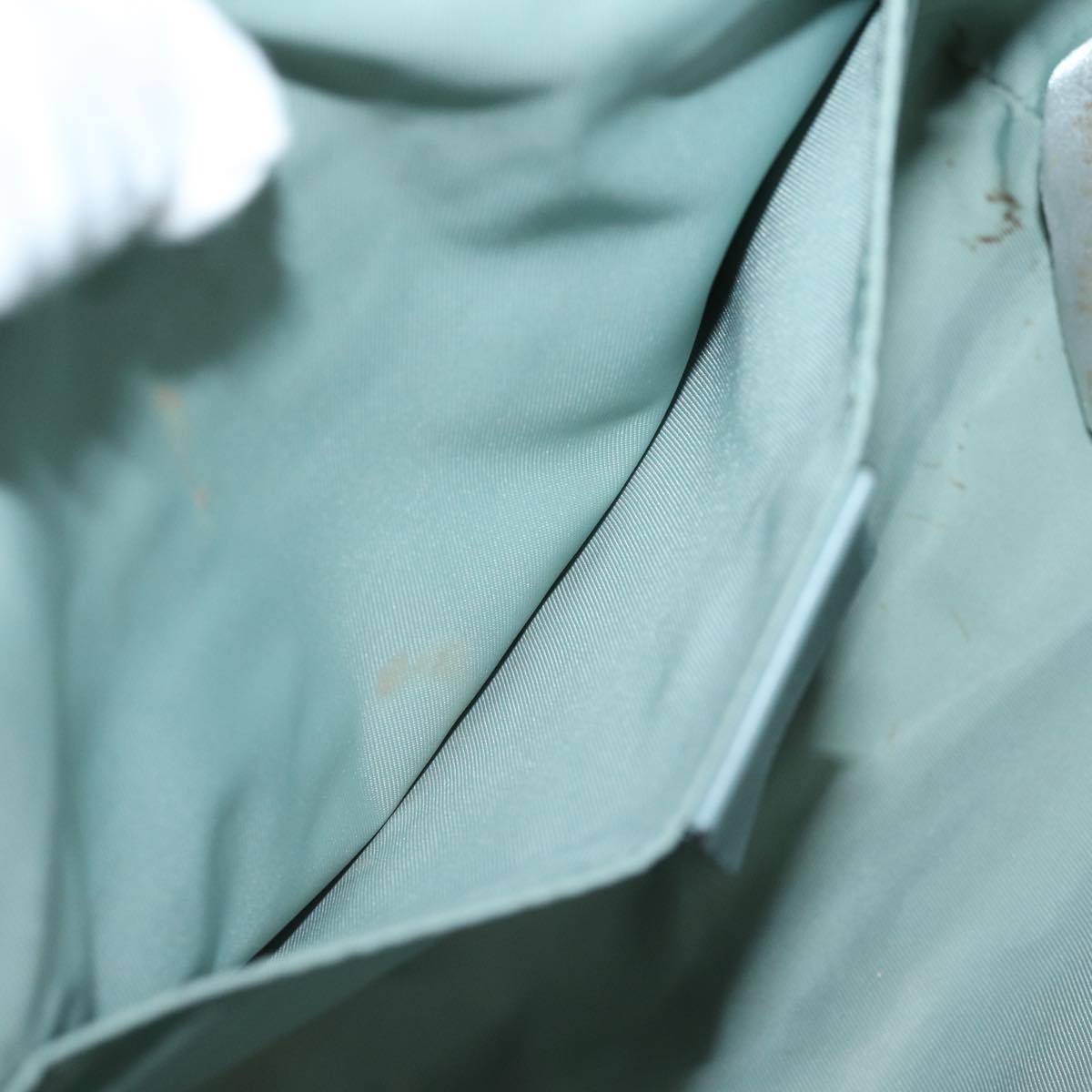 Gucci Gg Canvas Blue Canvas Shoulder Bag ()