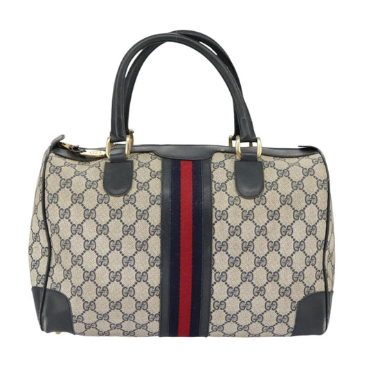 Gucci Sherry Beige Canvas Shoulder Bag ()