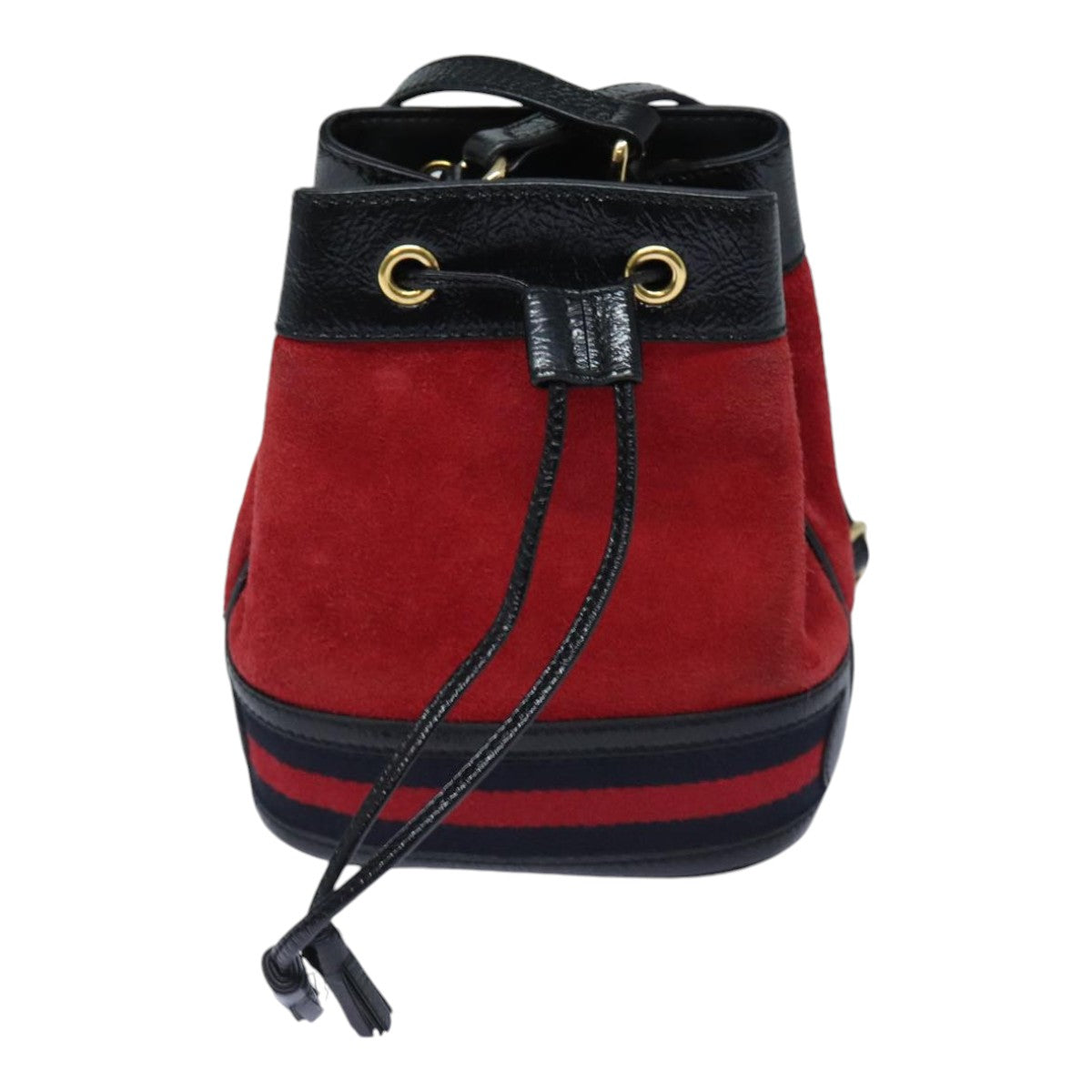 Gucci Ophidia Red Suede Shoulder Bag ()