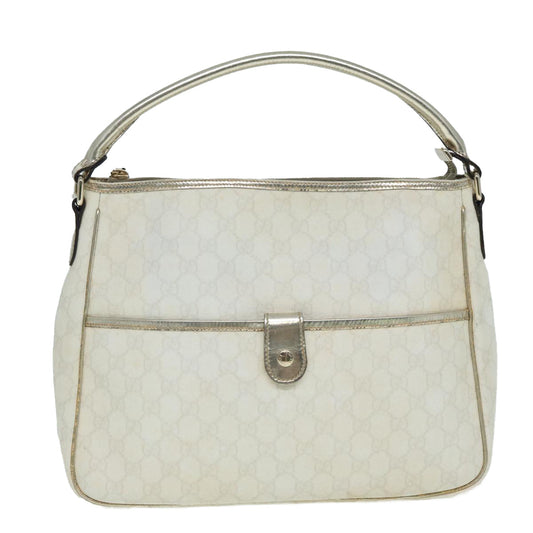 Gucci Gg Canvas White Canvas Handbag ()