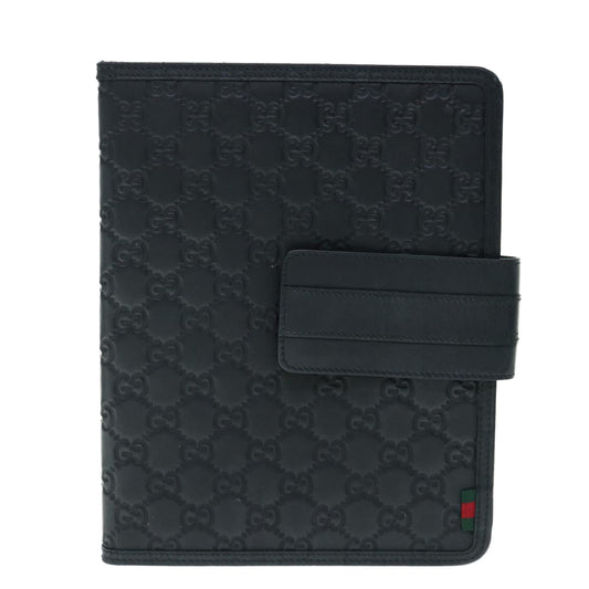 Gucci Guccissima Black Canvas Wallet  ()