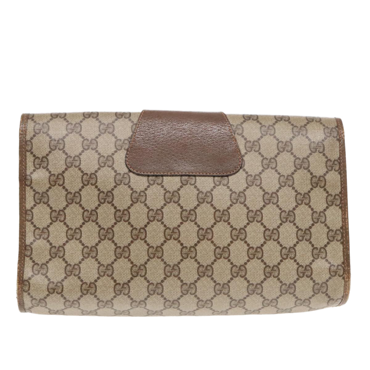 Gucci Beige Canvas Clutch Bag ()