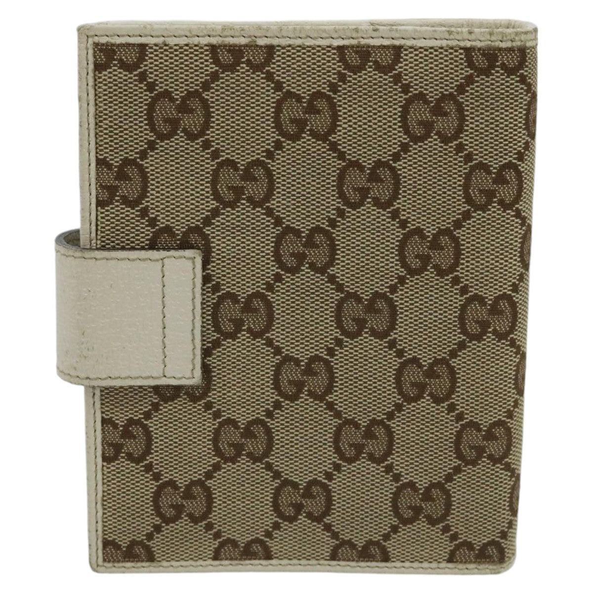 Gucci Couverture Agenda Beige Canvas Wallet  ()