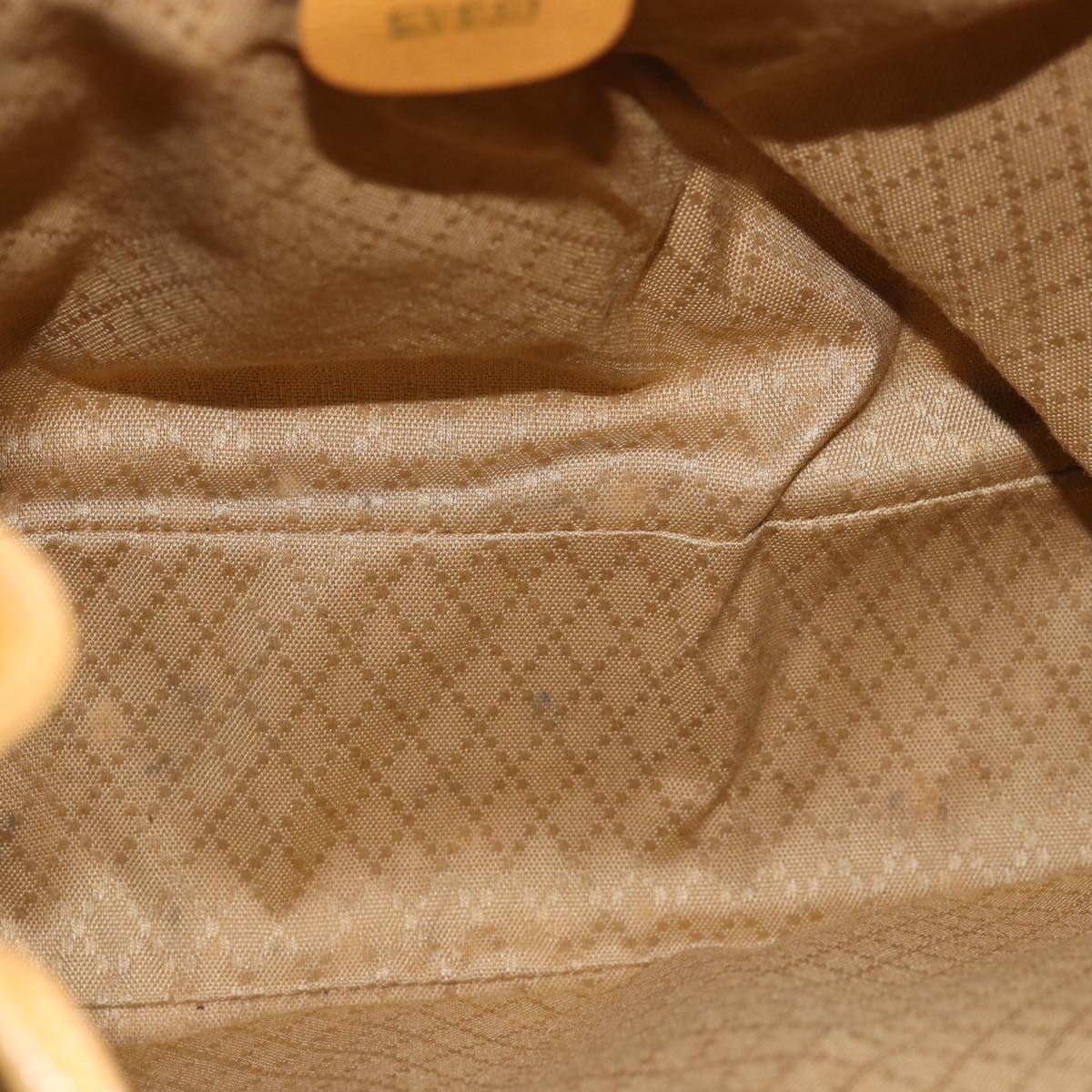 Gucci Bamboo Yellow Leather Backpack Bag ()