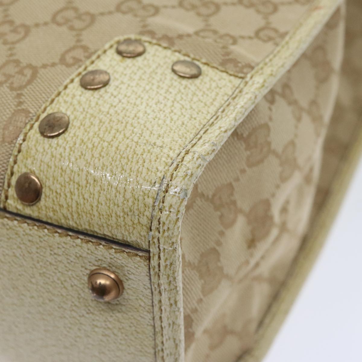 Gucci Beige Canvas Tote Bag ()