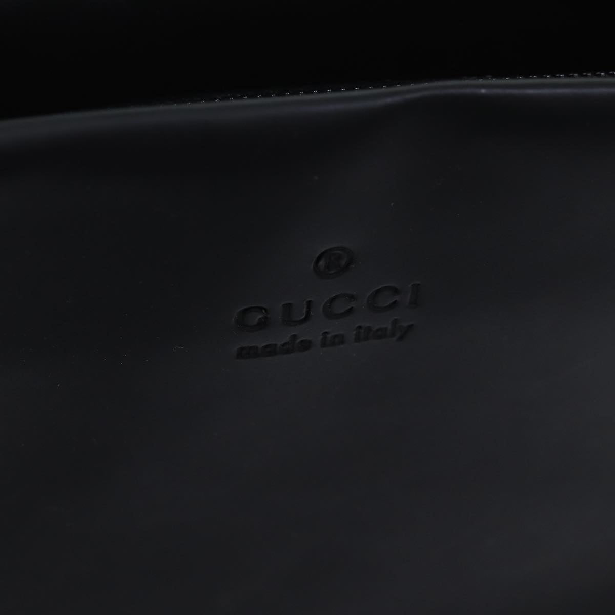 Gucci Bamboo Black Leather Handbag ()