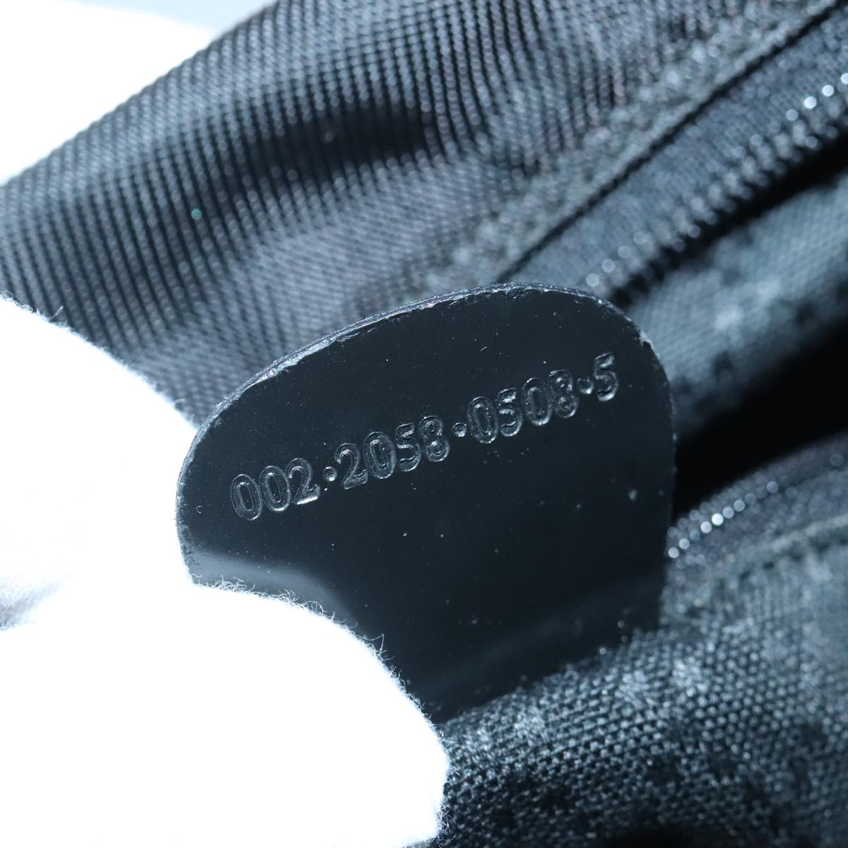 Gucci Bamboo Black Synthetic Handbag ()