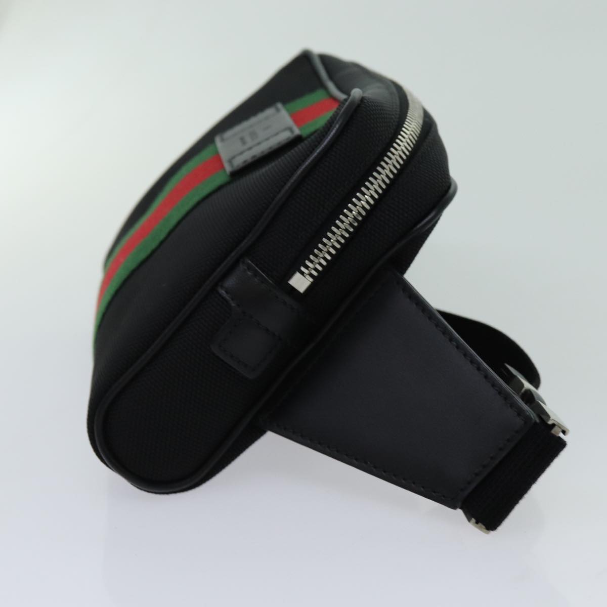 Gucci Black Canvas Shoulder Bag ()