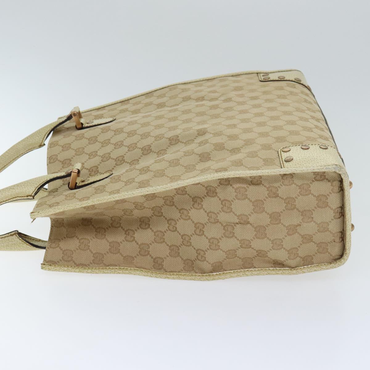 Gucci Beige Canvas Tote Bag ()