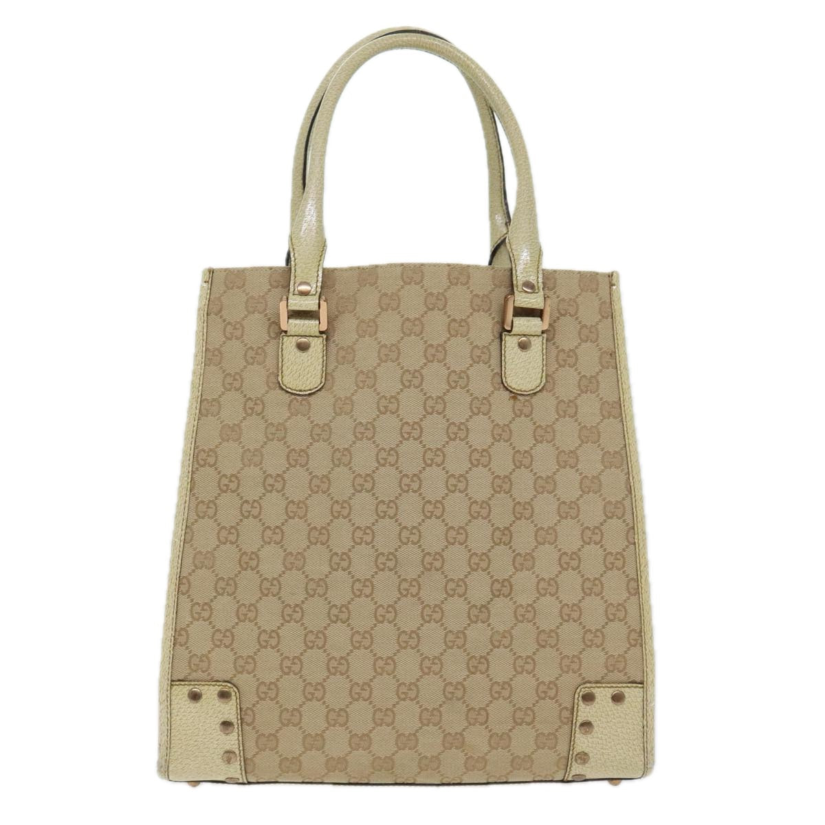 Gucci Beige Canvas Tote Bag ()