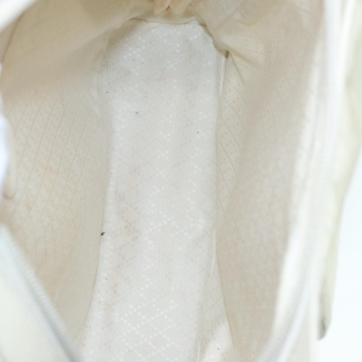 Gucci Bamboo White Leather Shoulder Bag ()