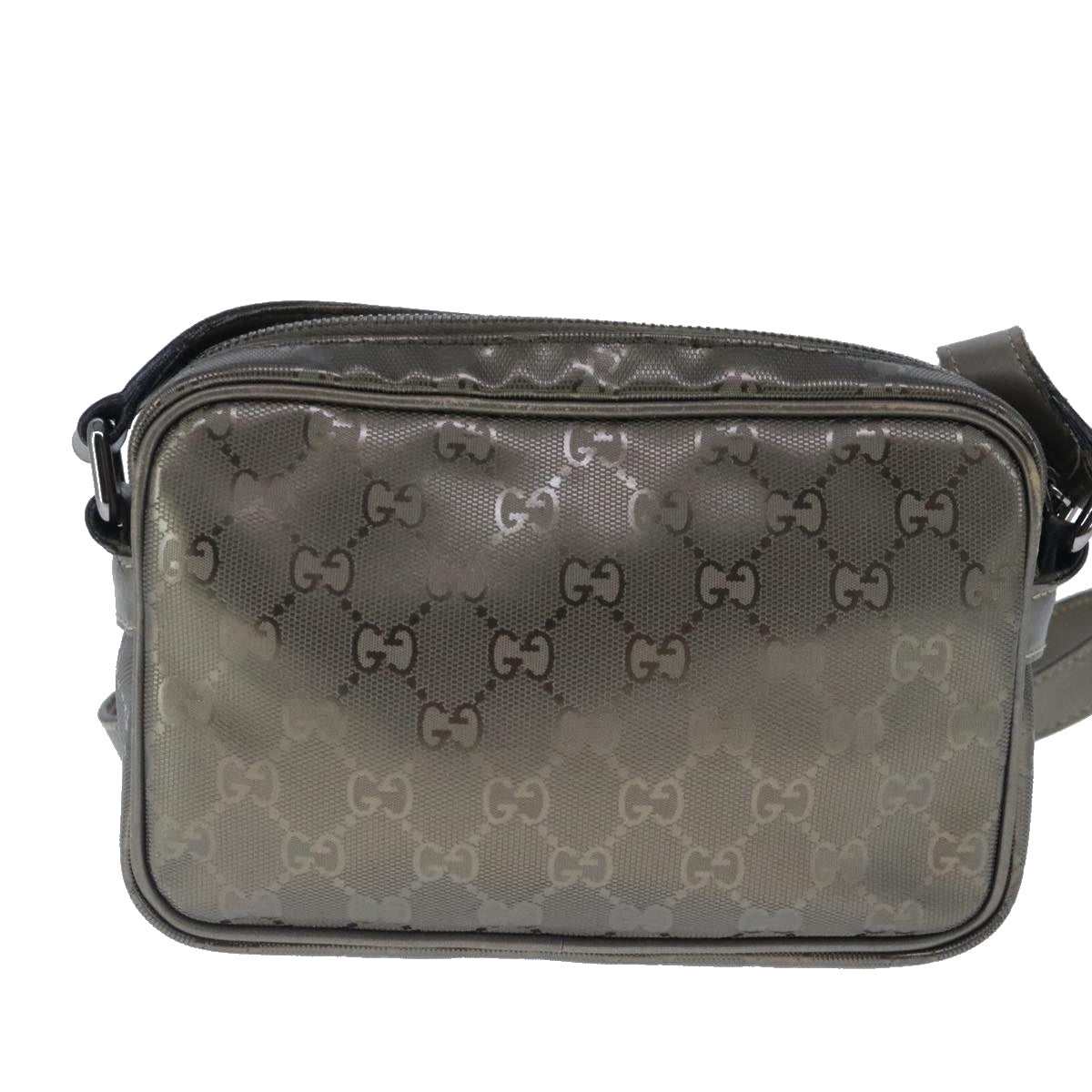 Gucci Imprime Brown Canvas Shoulder Bag ()