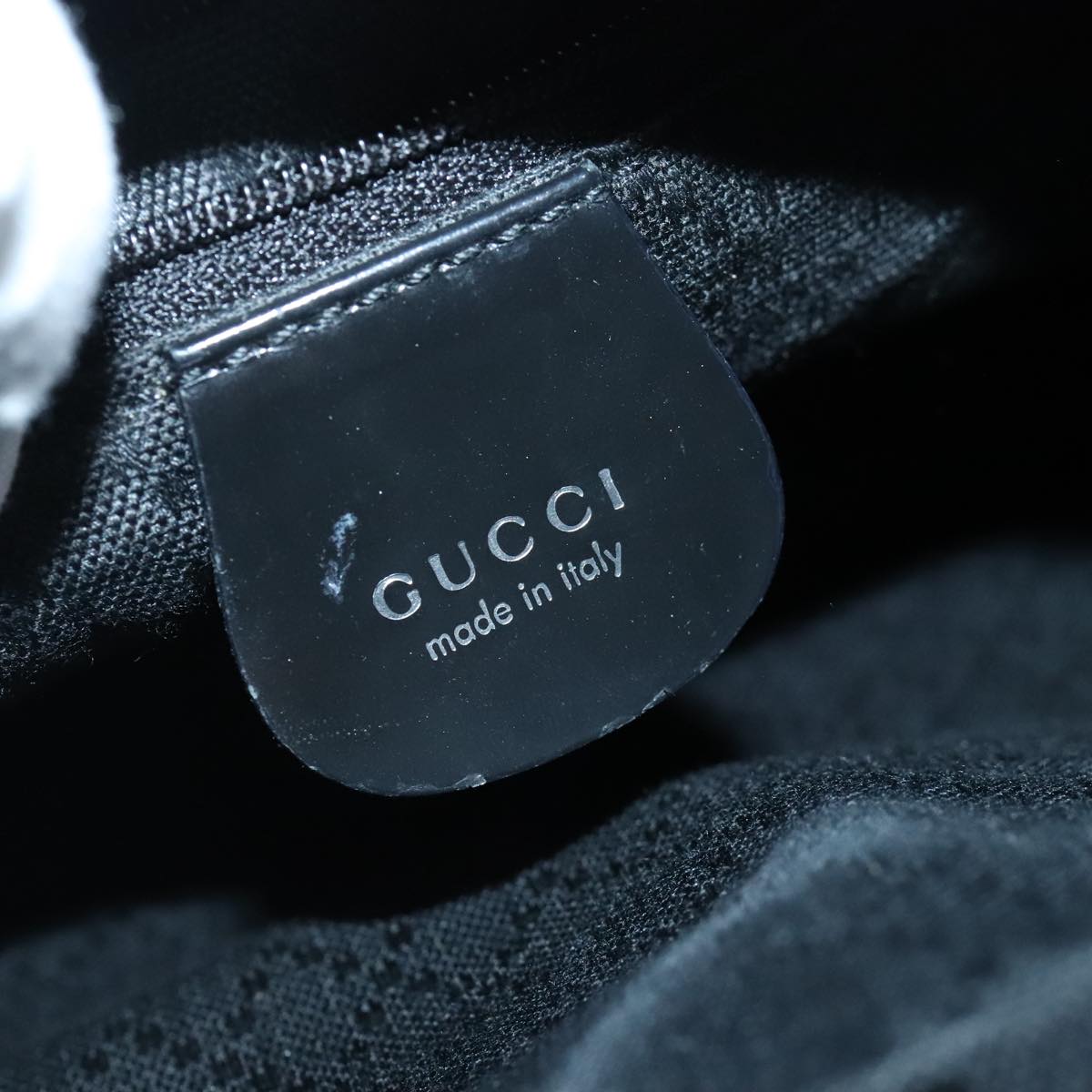 Gucci Bamboo Black Synthetic Handbag ()