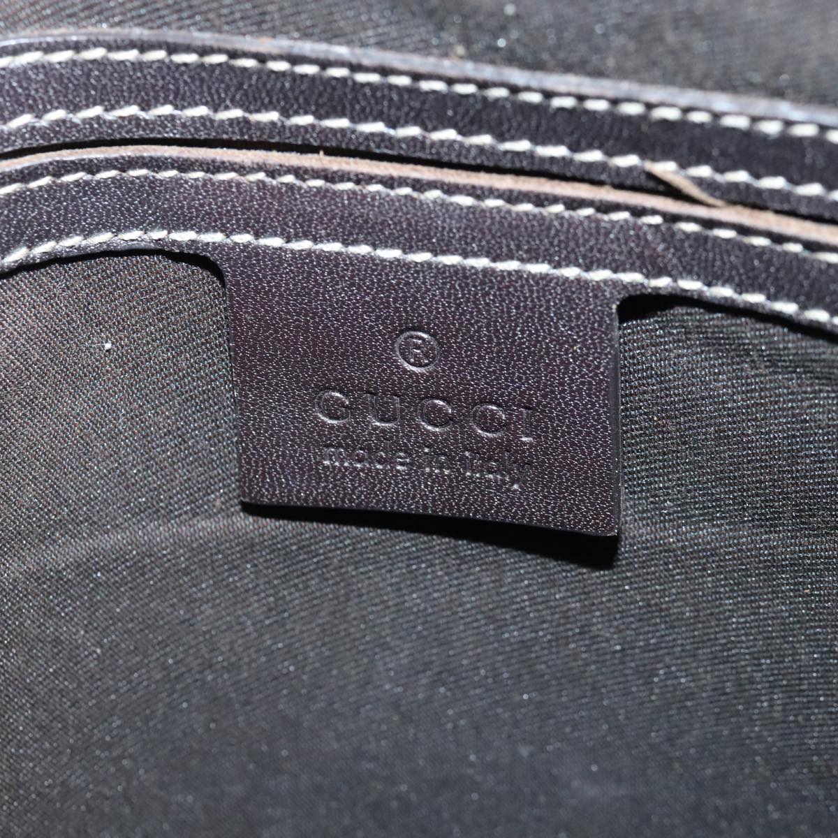 Gucci Beige Canvas Shoulder Bag ()