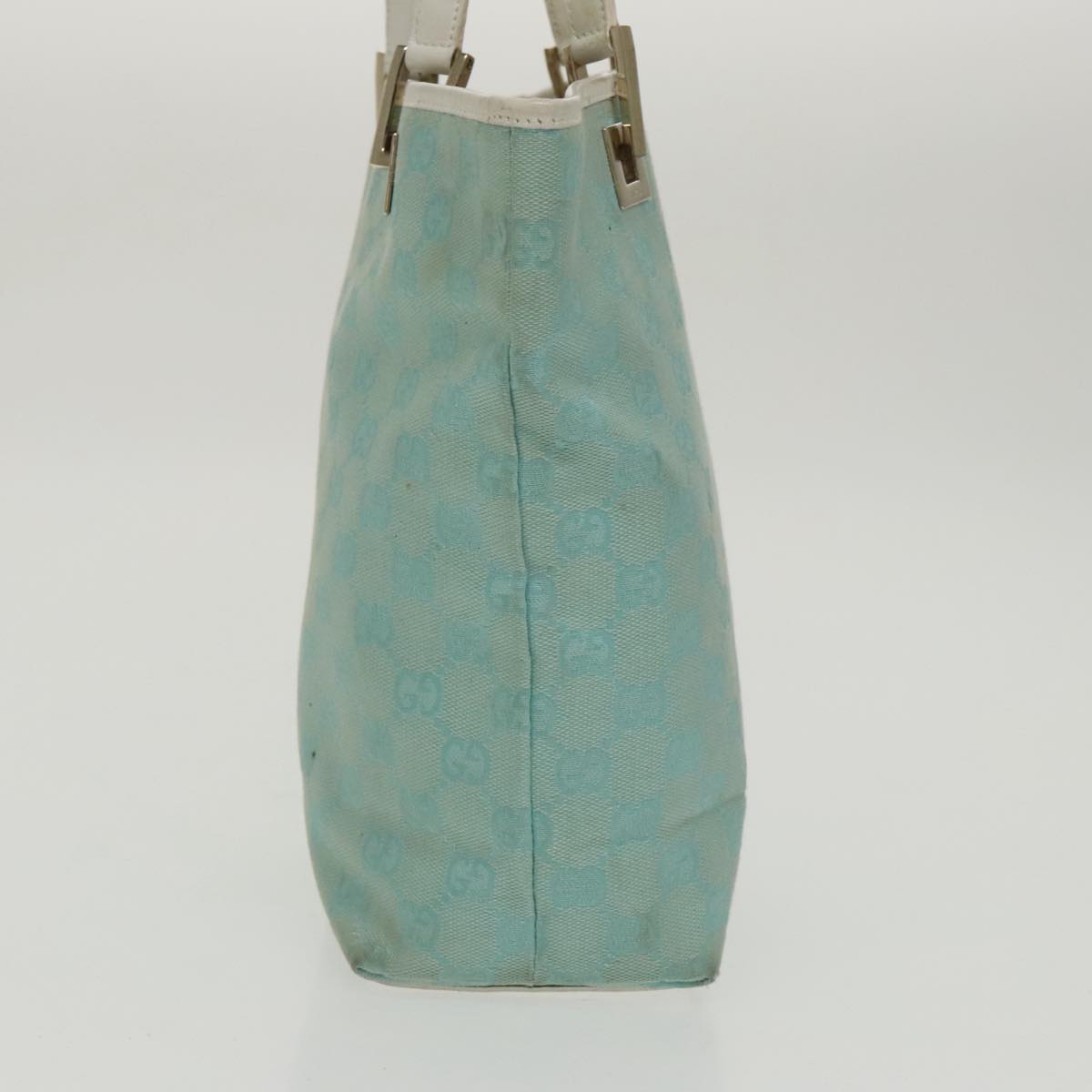 Gucci Blue Canvas Tote Bag ()