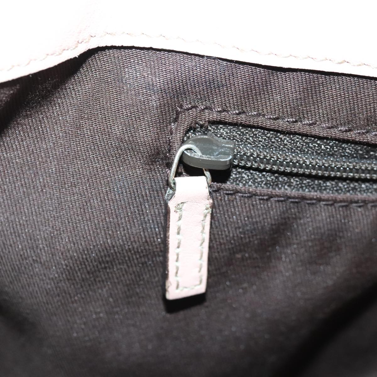 Gucci D-Ring Beige Canvas Tote Bag ()