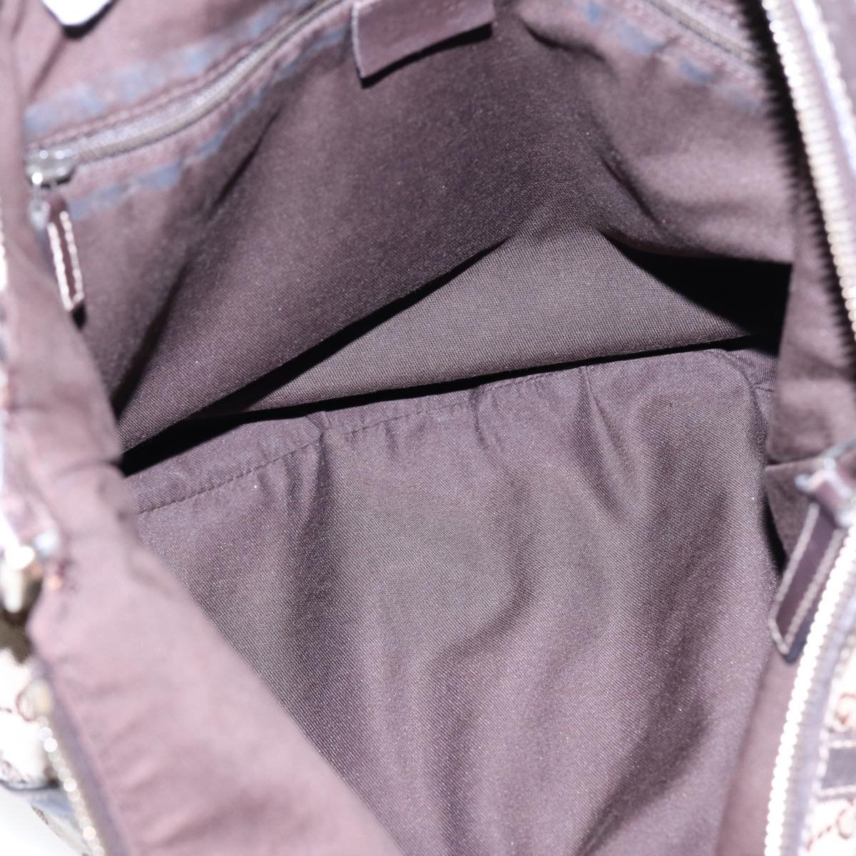 Gucci Abbey Brown Canvas Shoulder Bag ()