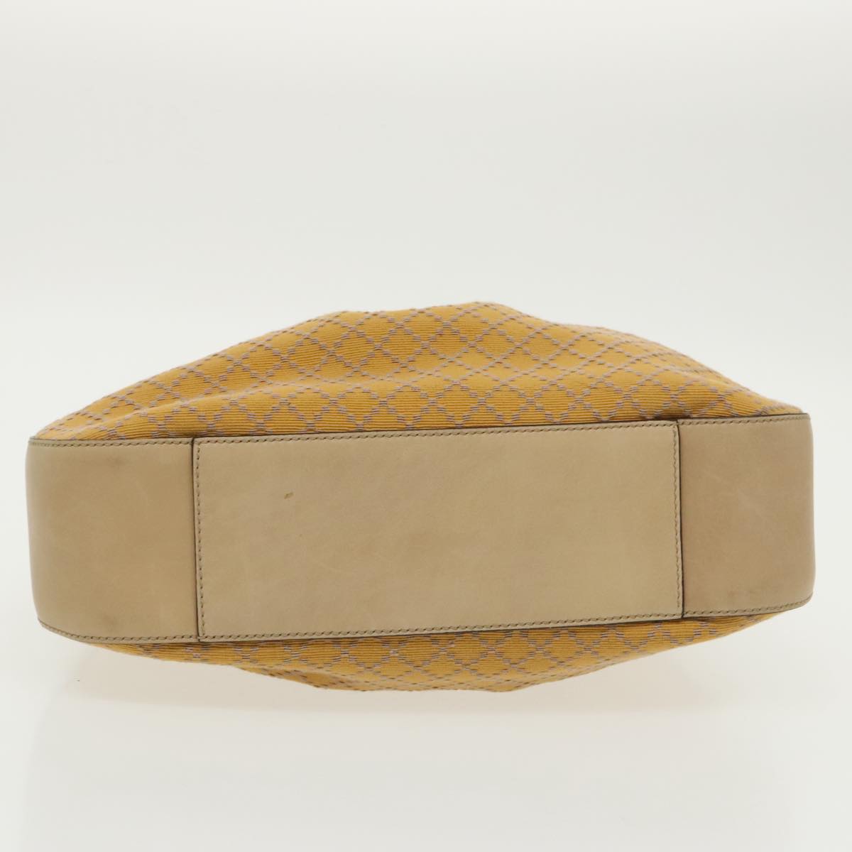 Gucci Bamboo Beige Canvas Shoulder Bag ()