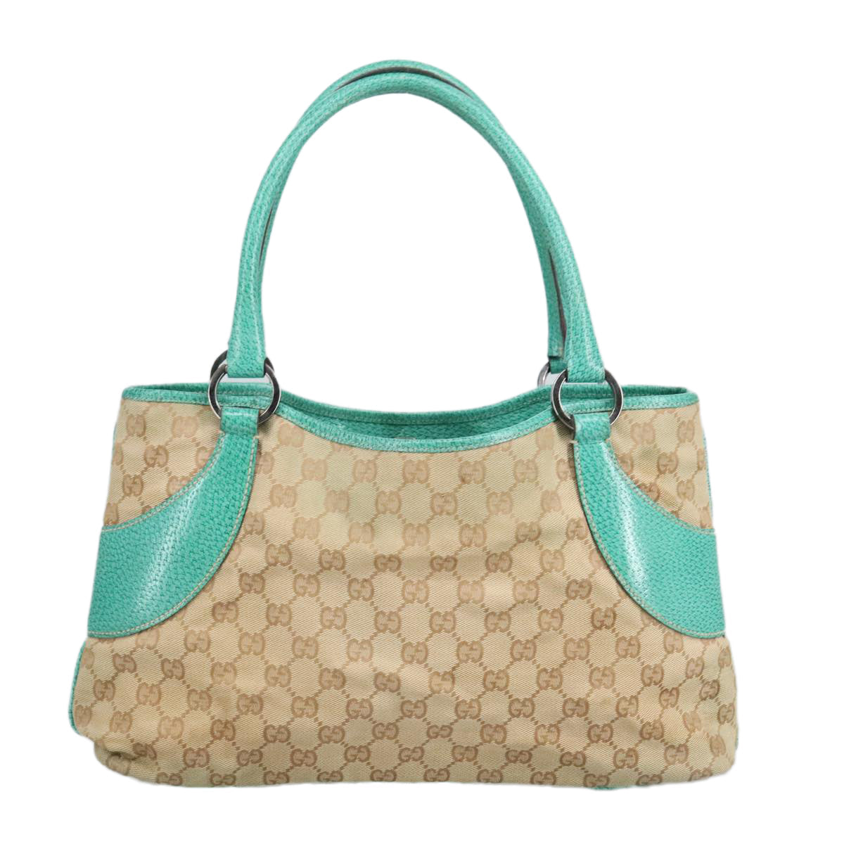 Gucci Beige Canvas Handbag ()