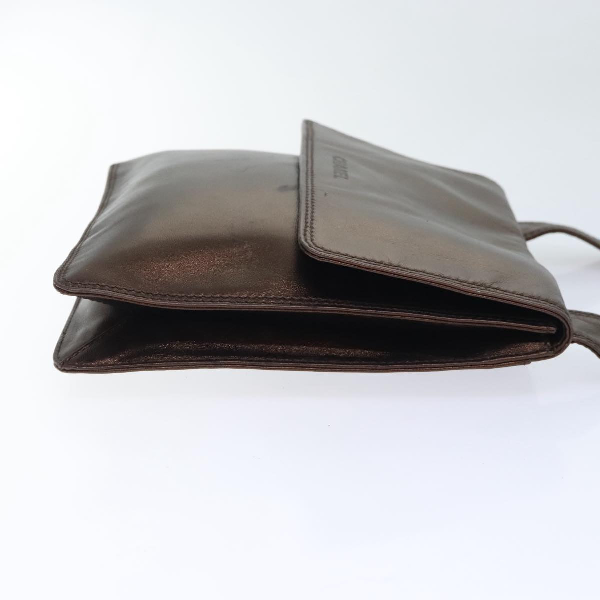 Chanel Brown Leather Shoulder Bag ()