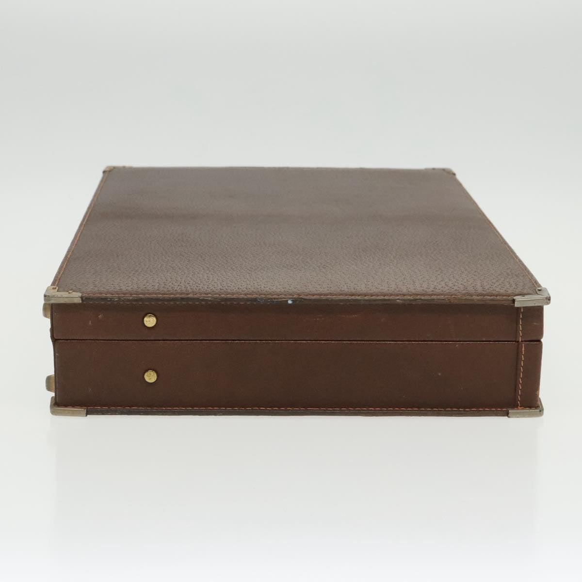 Gucci Brown Leather Travel Bag ()