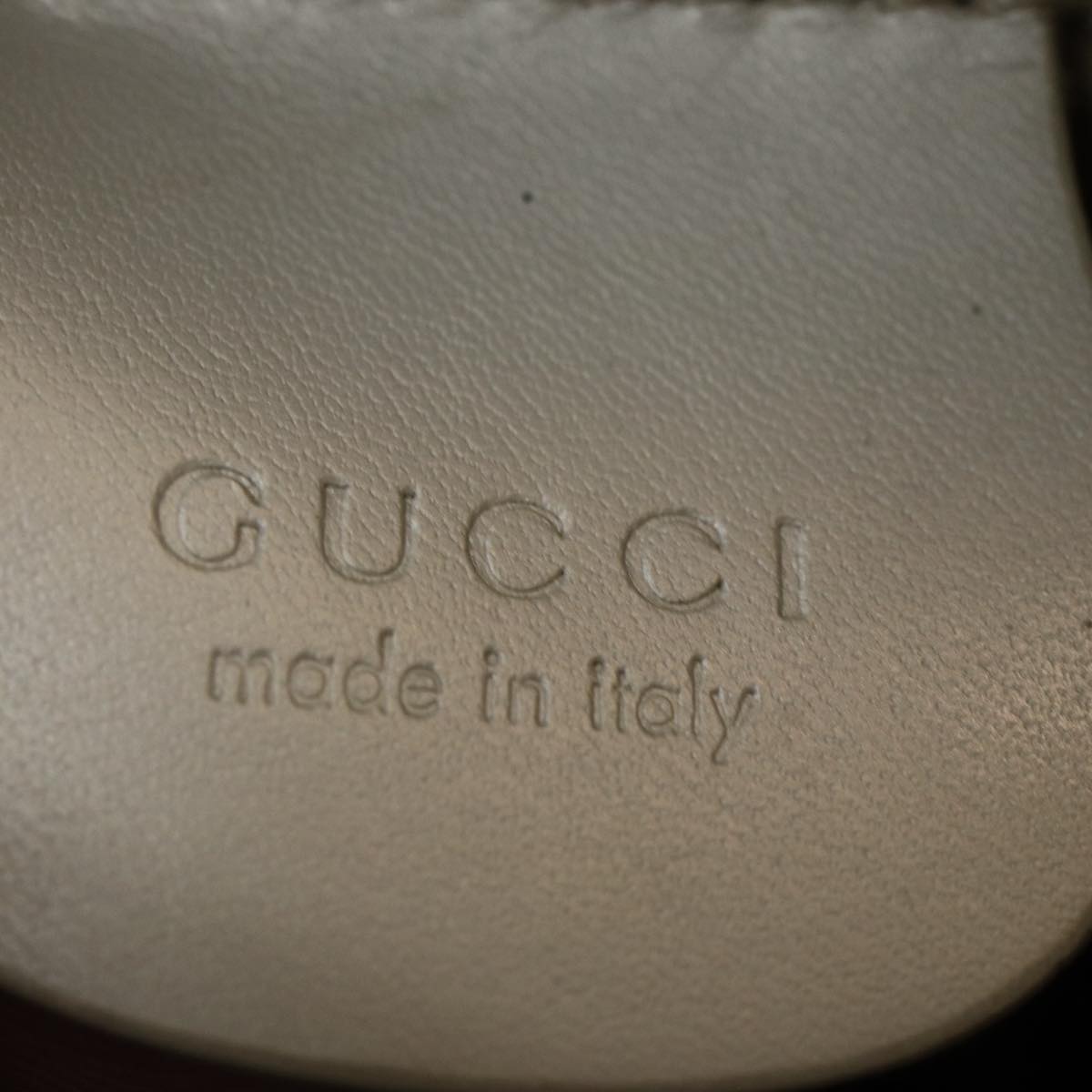 Gucci Jackie White Leather Handbag ()