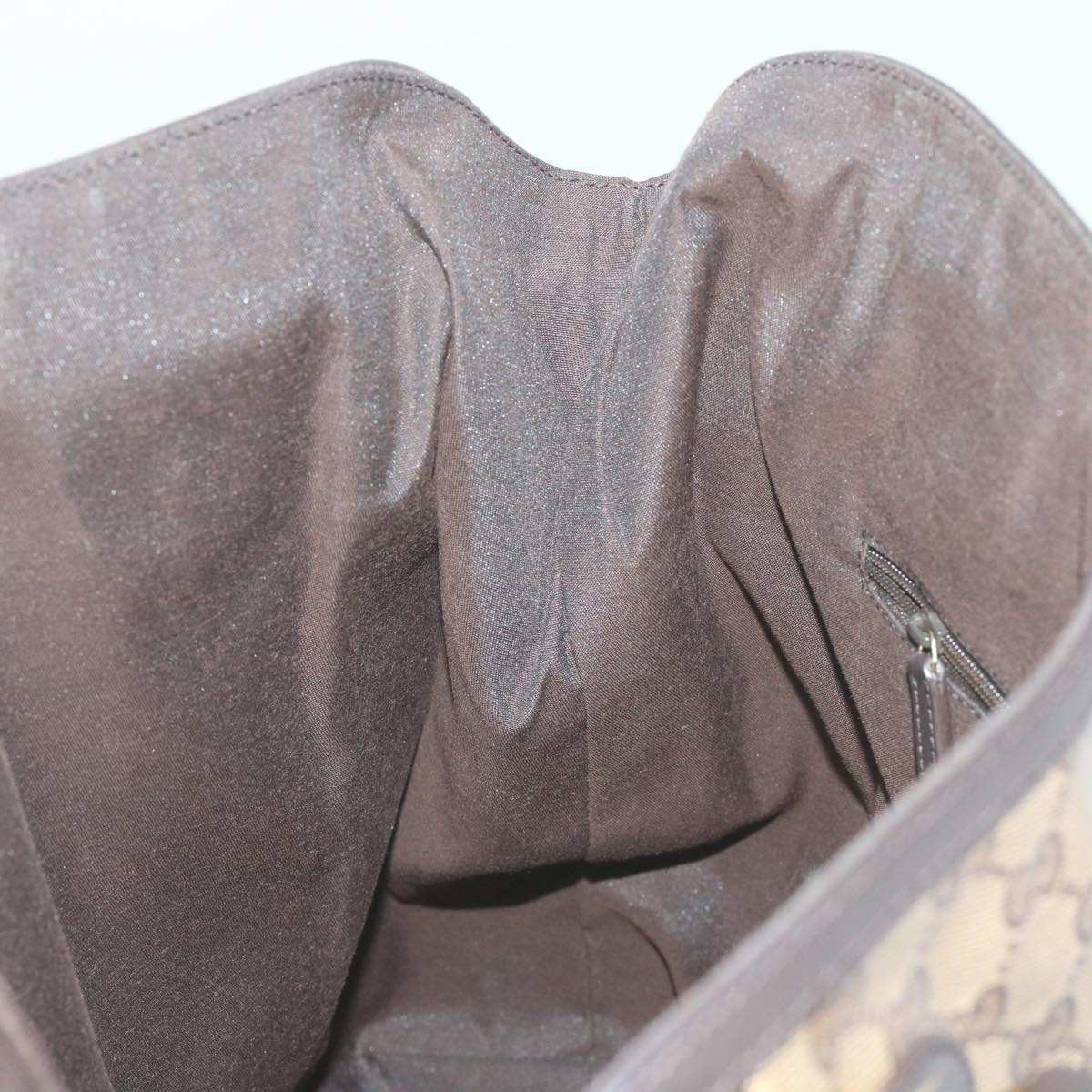 Gucci Gg Crystal Beige Canvas Tote Bag ()