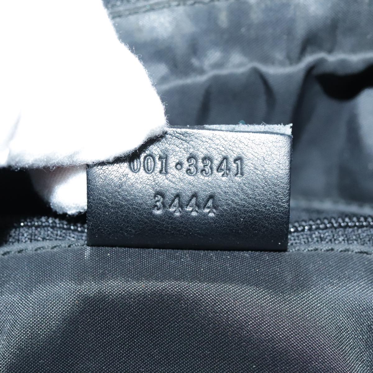 Gucci Hobo Black Leather Shoulder Bag ()