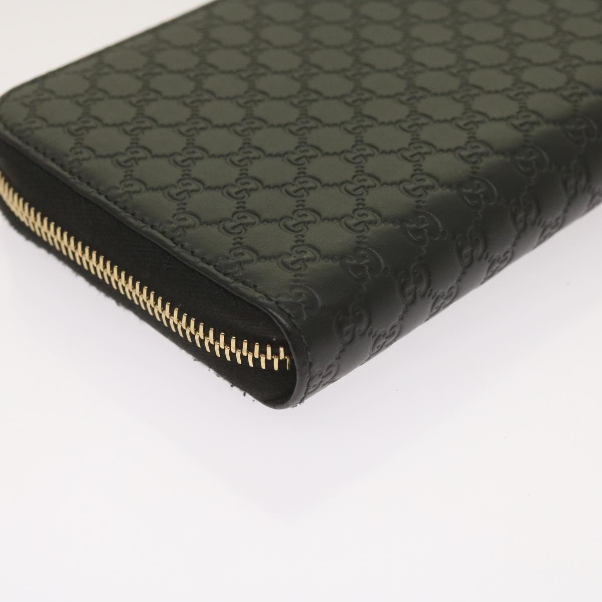 Gucci Guccissima Black Leather Wallet  ()