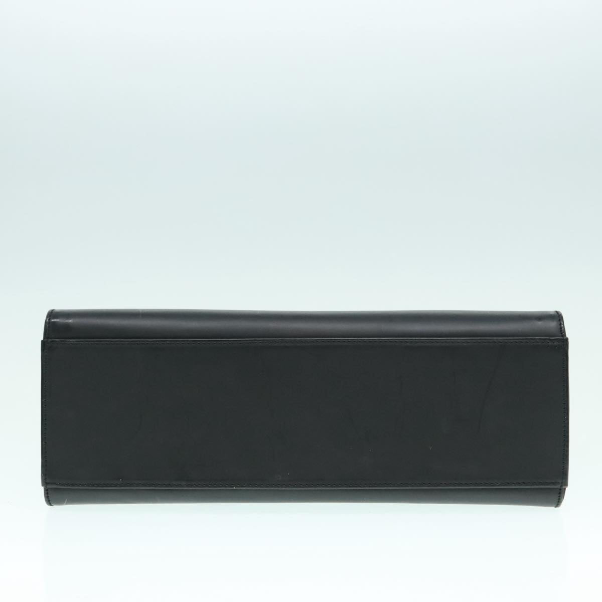 Gucci Bamboo Black Leather Handbag ()