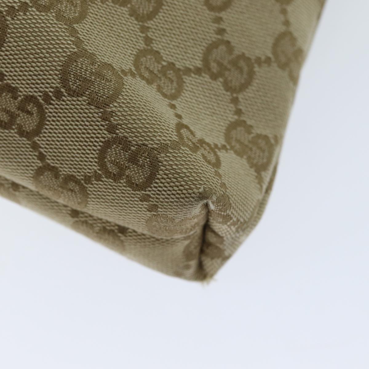 Gucci Gg Supreme Beige Canvas Shoulder Bag ()