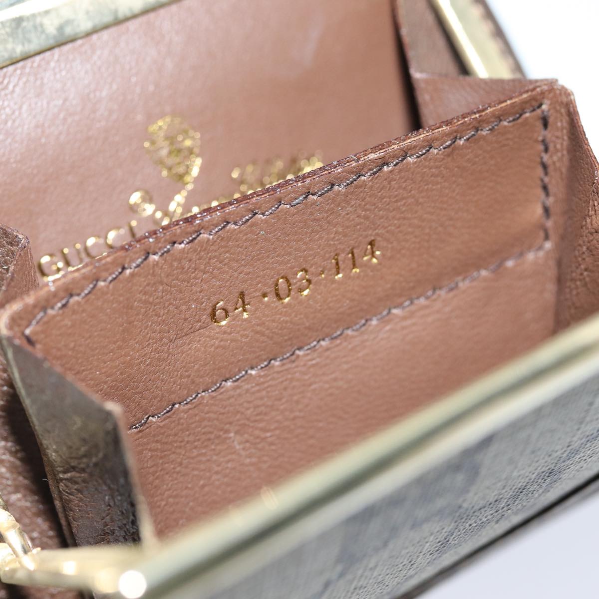 Gucci Gg Pattern Beige Canvas Wallet  ()