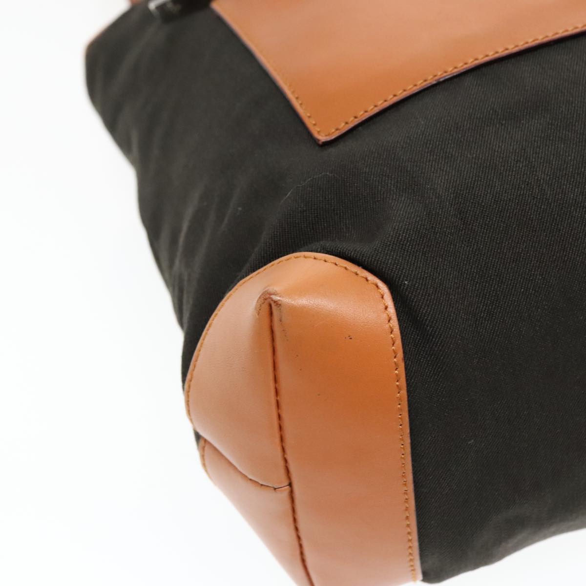 Gucci Khaki Canvas Tote Bag ()