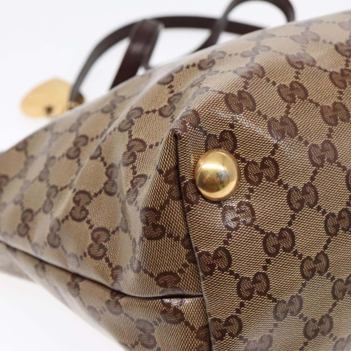 Gucci Babouska Beige Canvas Tote Bag ()