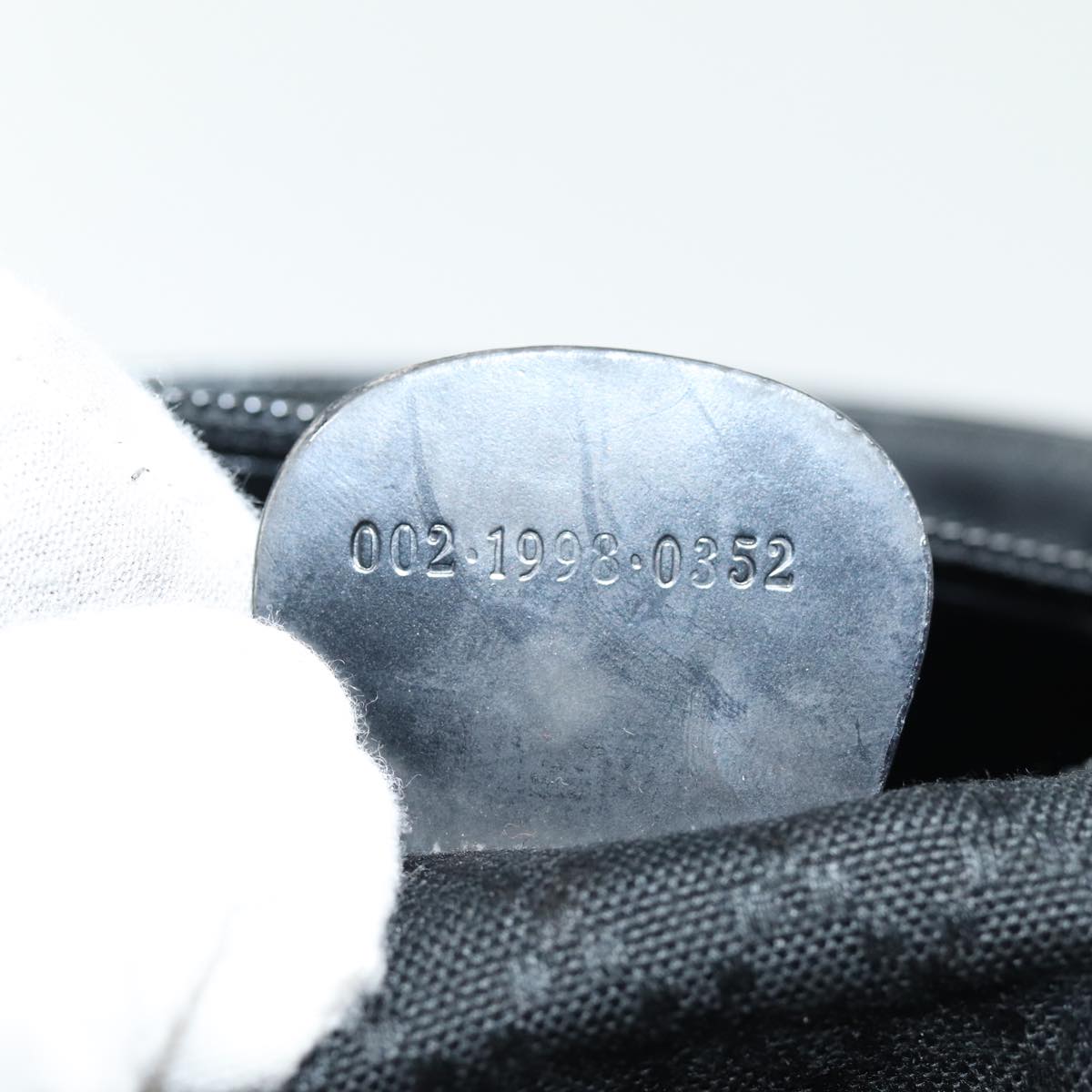 Gucci Bamboo Black Synthetic Handbag ()