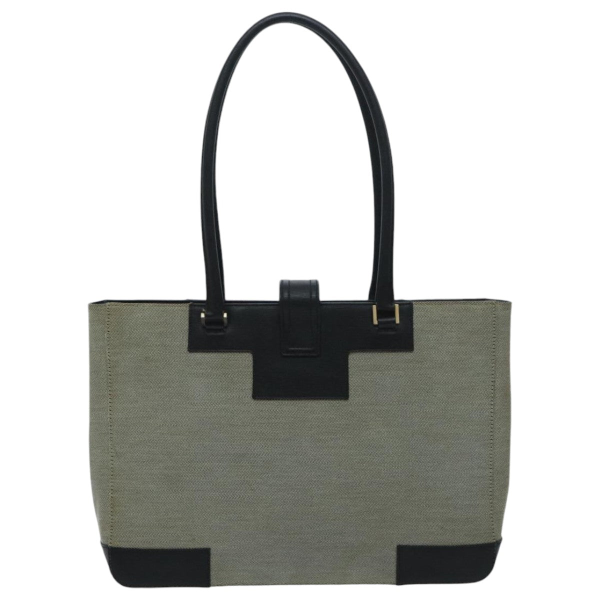 Gucci Grey Canvas Tote Bag ()
