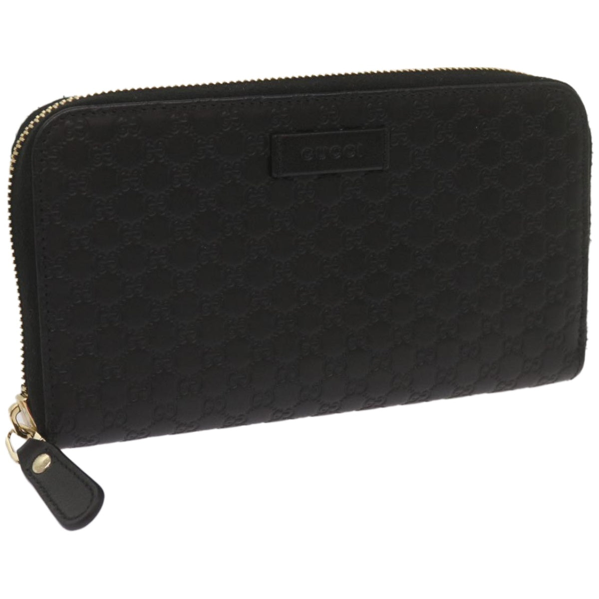 Gucci Guccissima Black Leather Wallet  ()