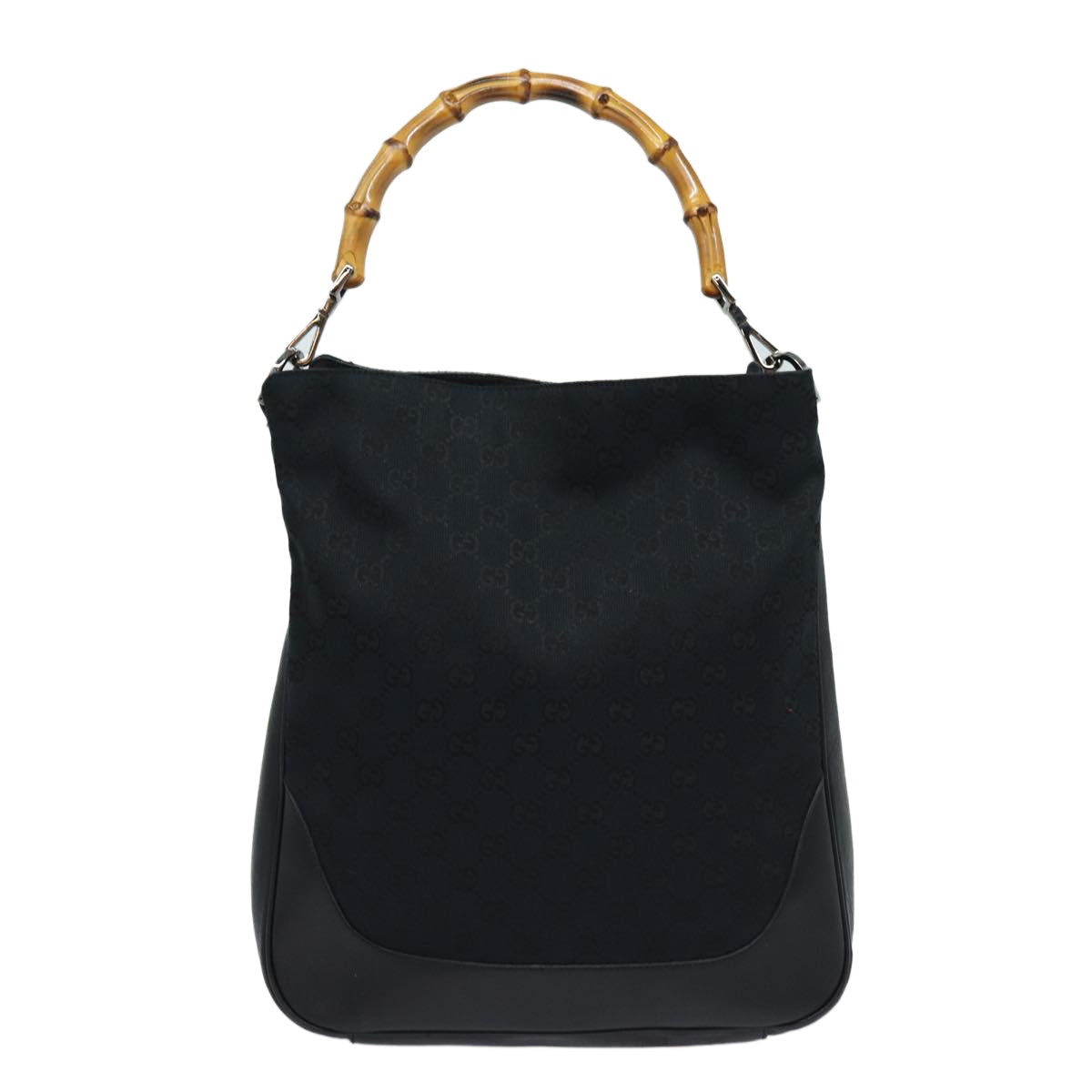 Gucci Marmont Gm Black Canvas Handbag ()