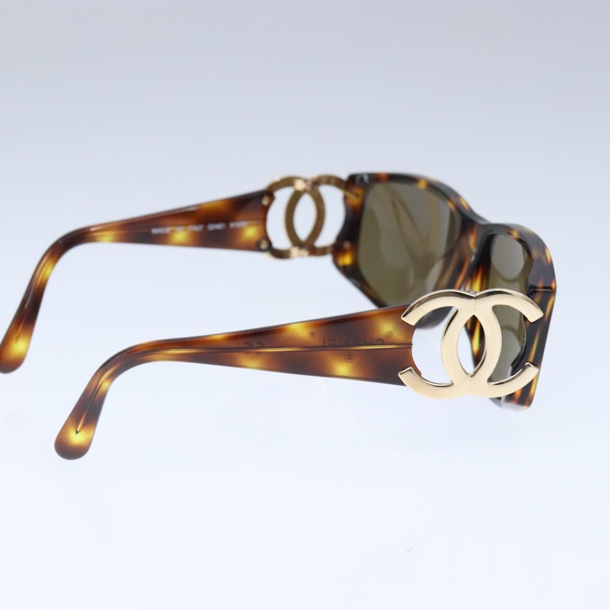 Chanel Coco Mark Brown Plastic Glasses  ()