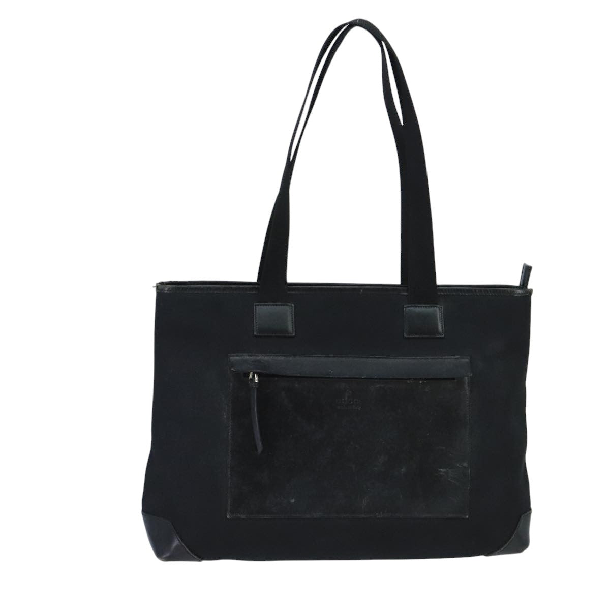 Gucci Black Canvas Tote Bag ()