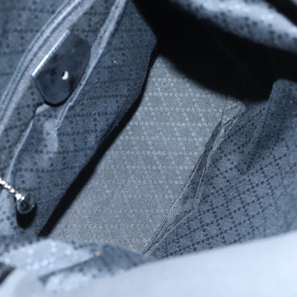 Gucci Bamboo Black Leather Handbag ()