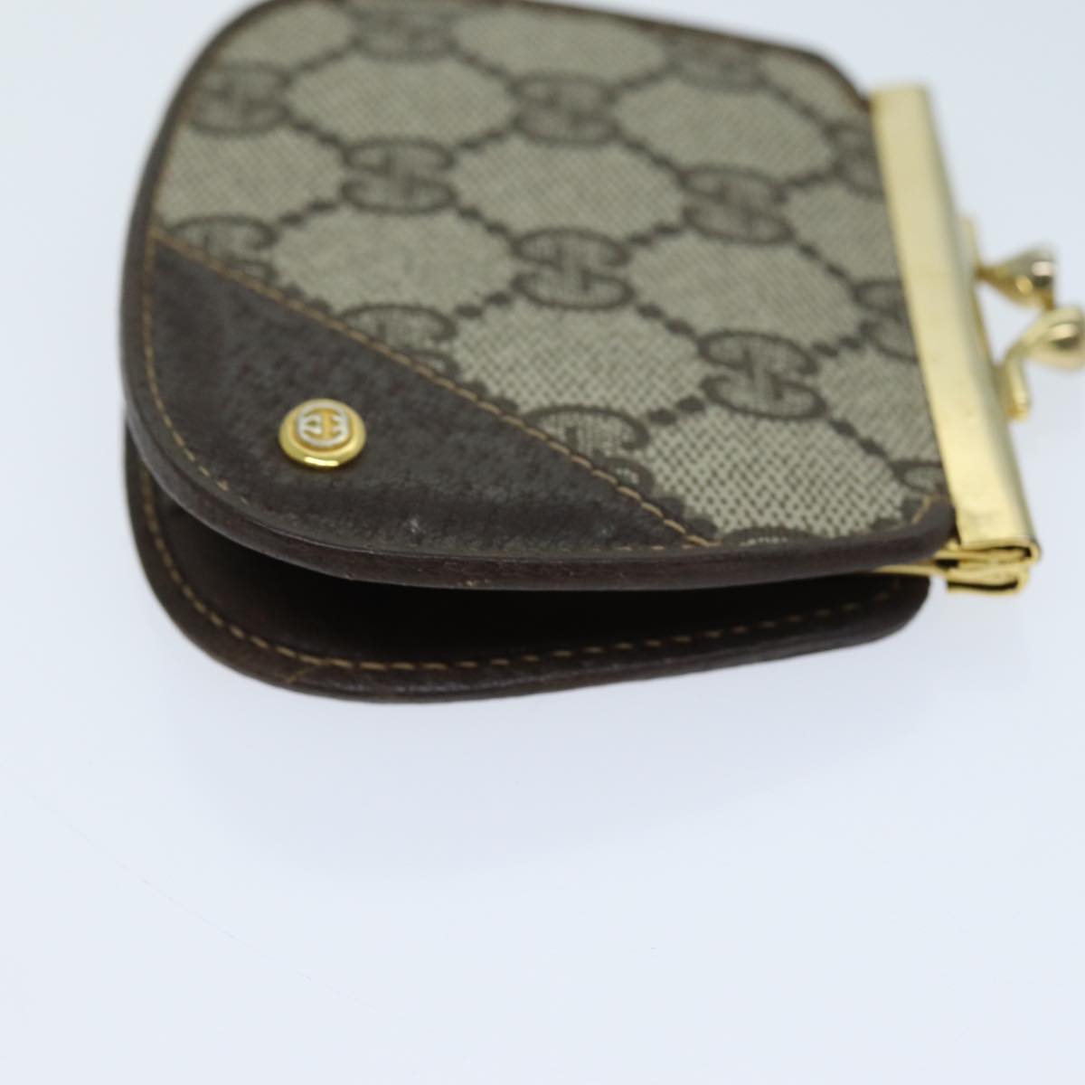Gucci Gg Pattern Beige Canvas Wallet  ()