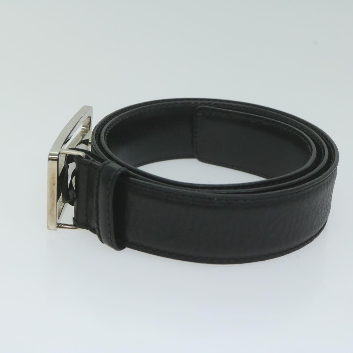 Gucci Black Leather Belt  ()