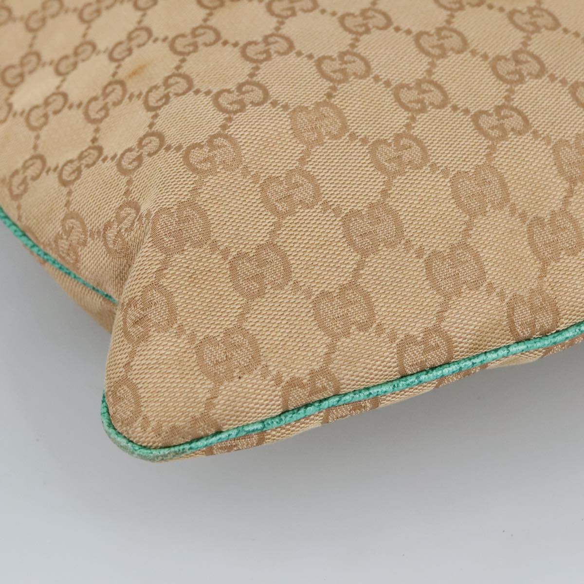 Gucci Beige Canvas Shoulder Bag ()