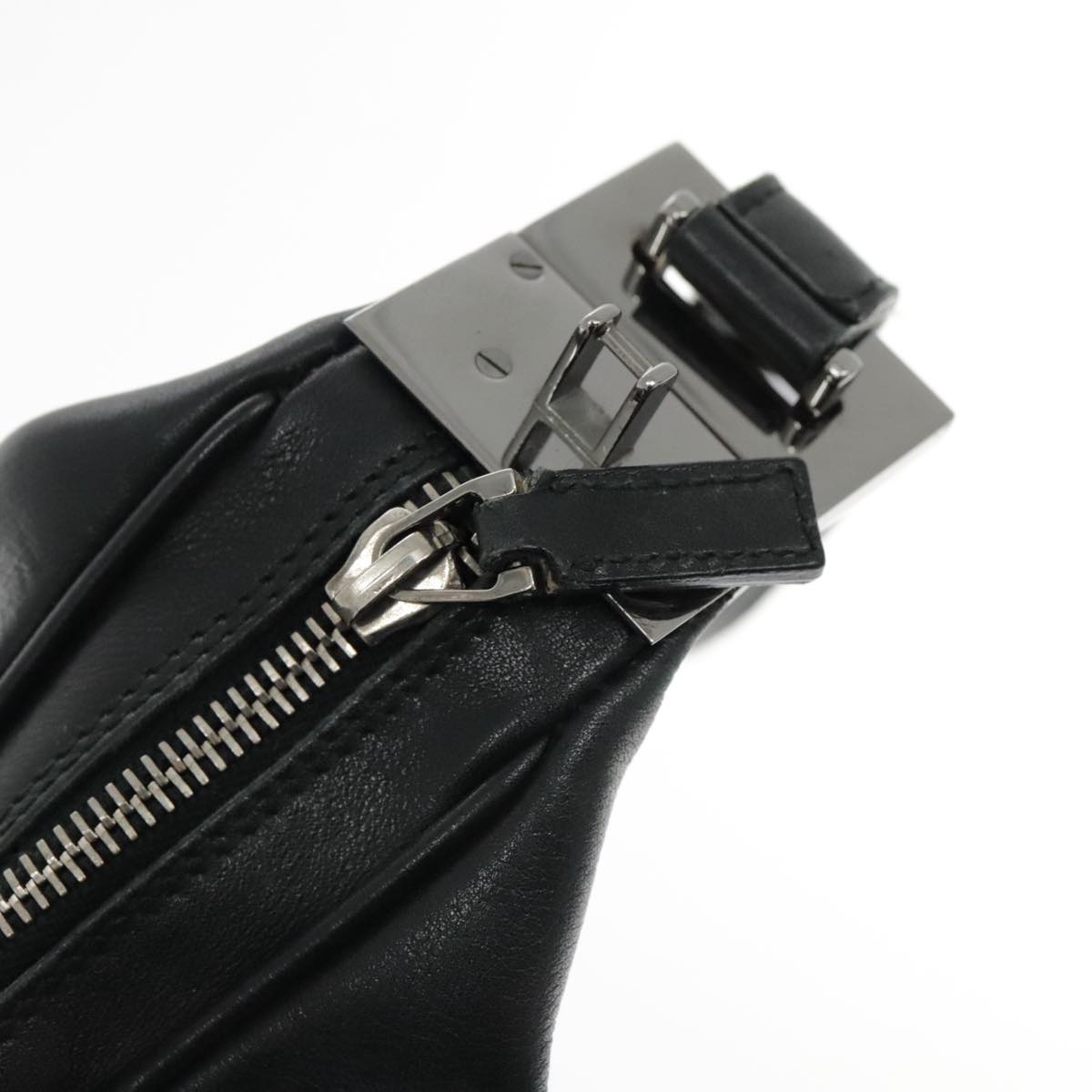 Gucci Hobo Black Leather Shoulder Bag ()